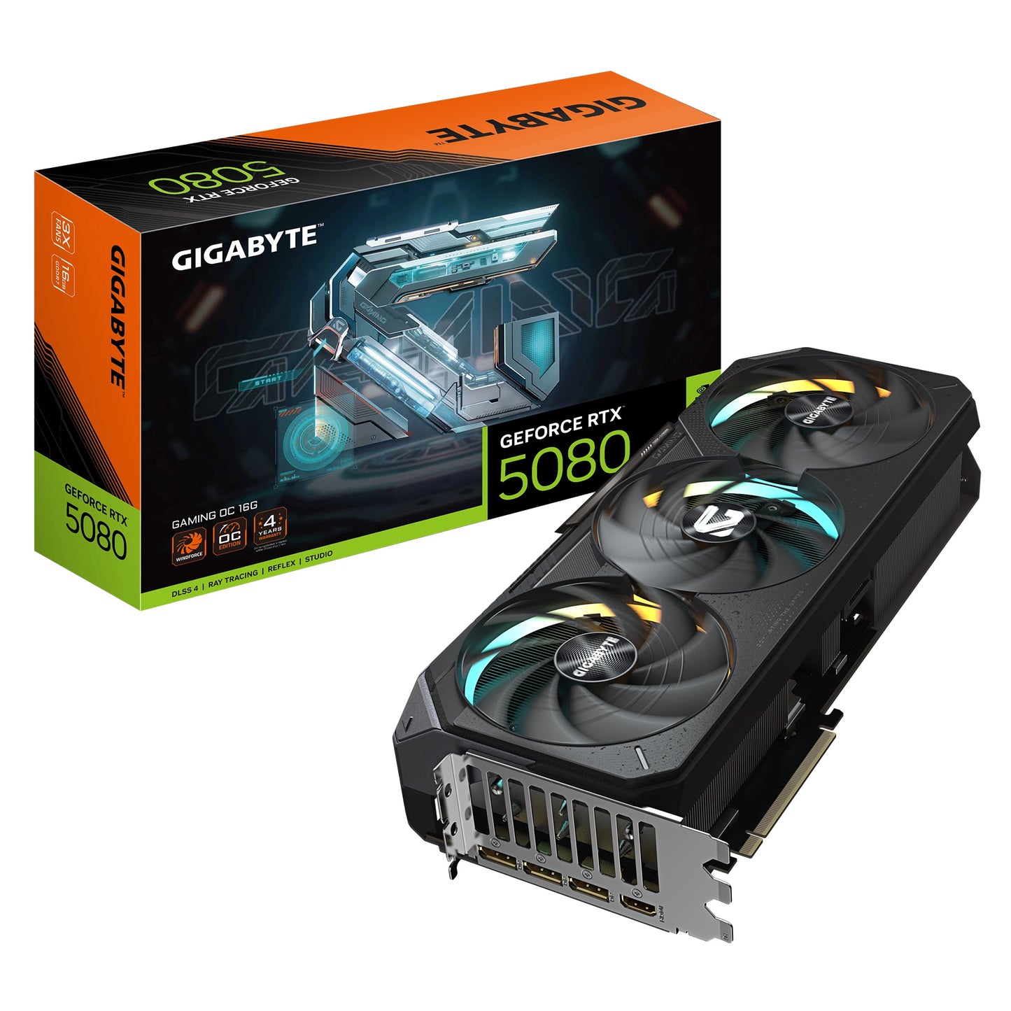 Gigabyte RTX 5080 Gaming OC 16GB GDDR7 DLSS 4