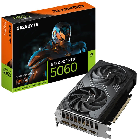GeForce RTX 5060 WINDFORCE MAX OC 8GB GDDR7 DLSS 4